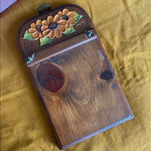 🍄2/$10 Vintage Notepad Hanger